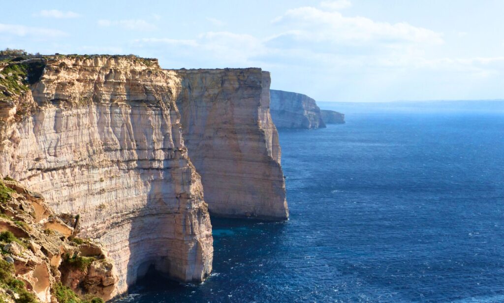 sanap cliffs gozo