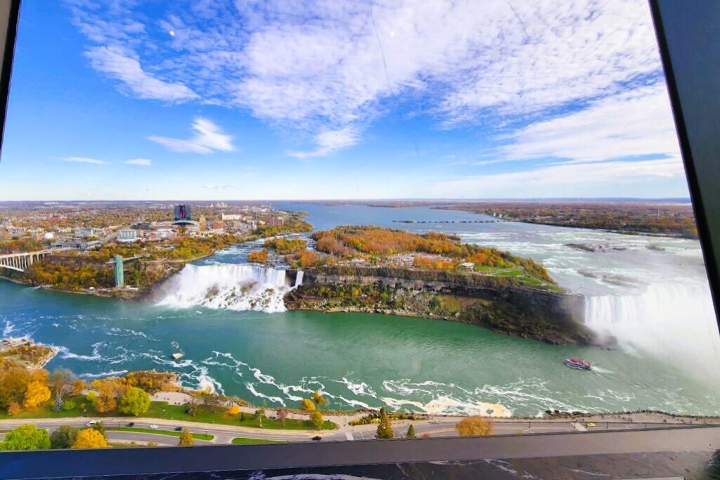 niagarské vodopády z toronta kanada