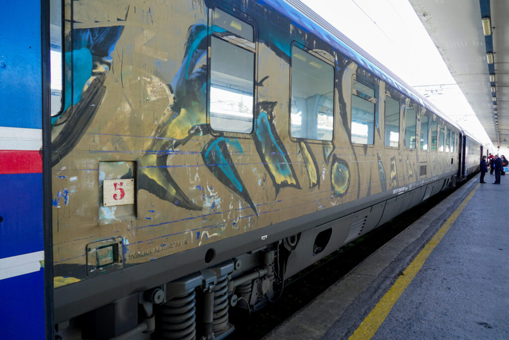 řecko vlak