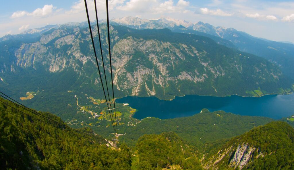 bohinjské jezero vogel