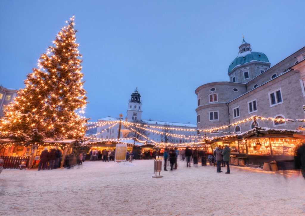 kam na vánoční trhy salzburg