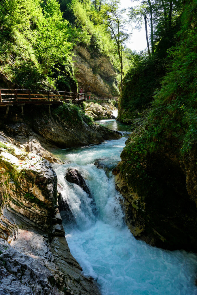 jezero bled soutěska vintgar