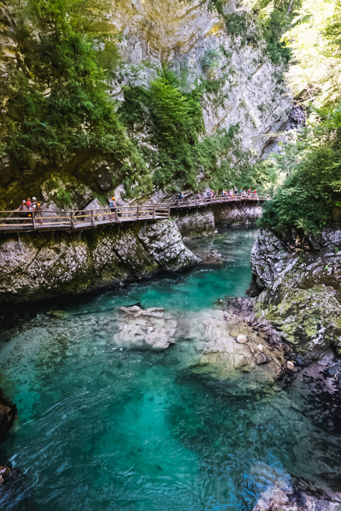 jezero bled soutěska vintgar