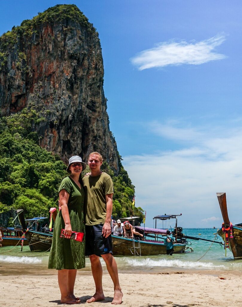 pláž railay beach