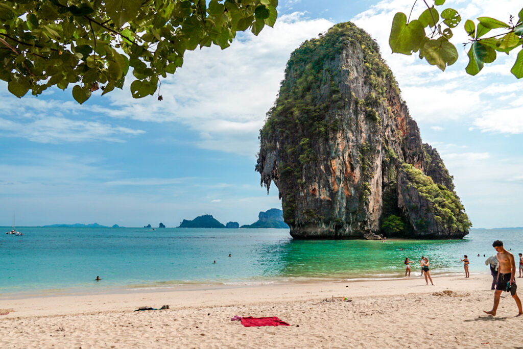 phra nang beach pláž