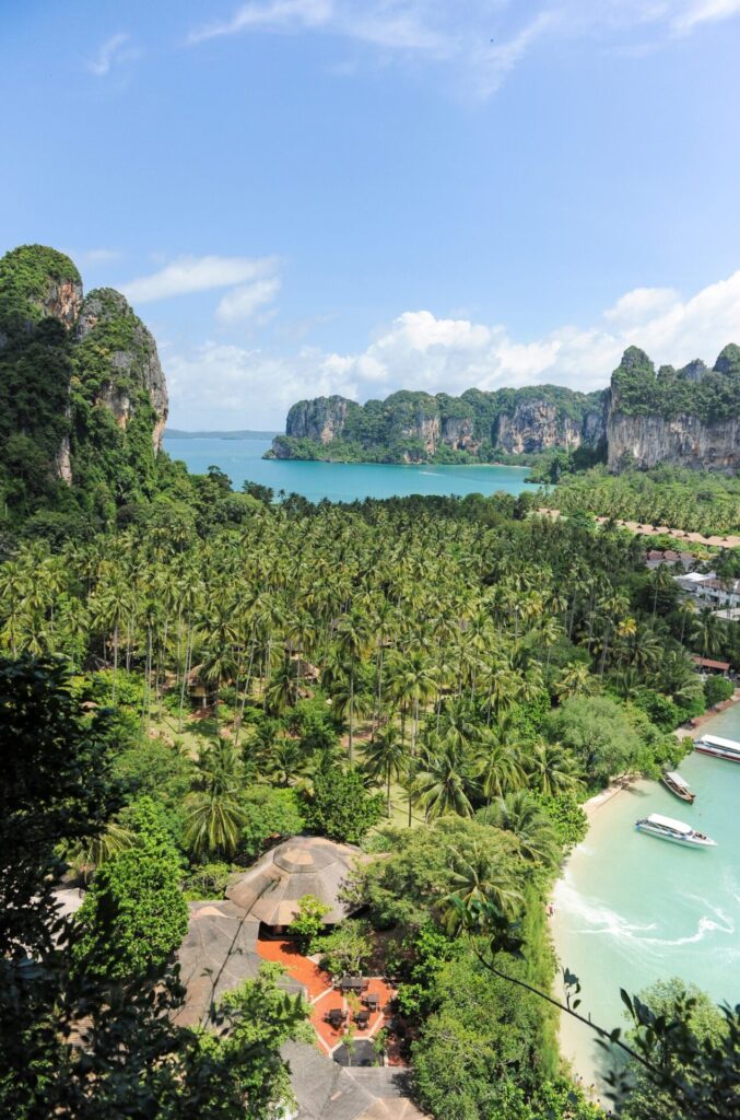railay beach vyhlídka