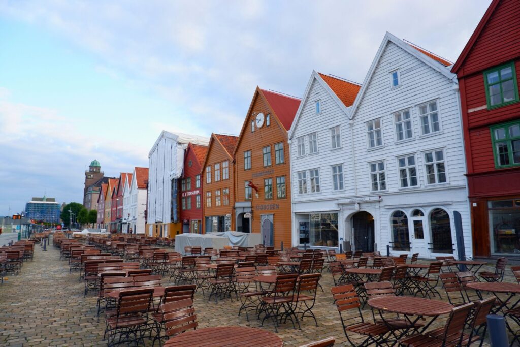 bergen bryggen co vidět 