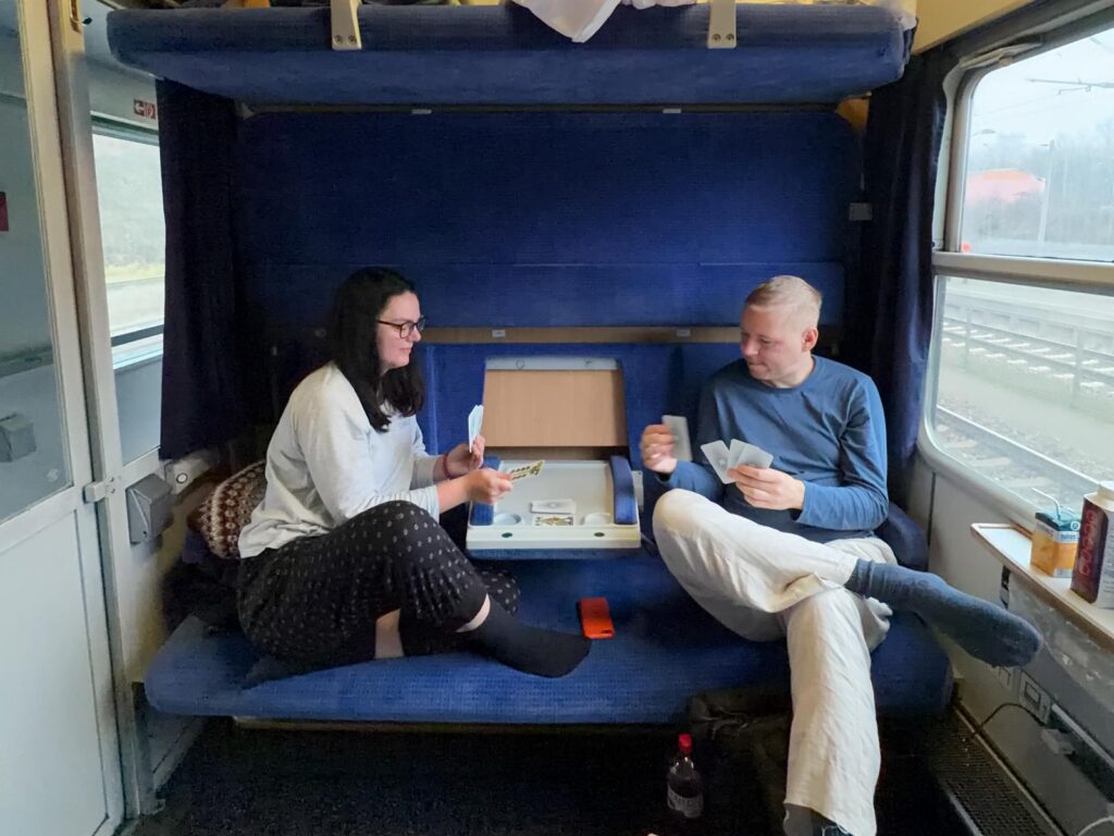 nocni vlak amsterdam