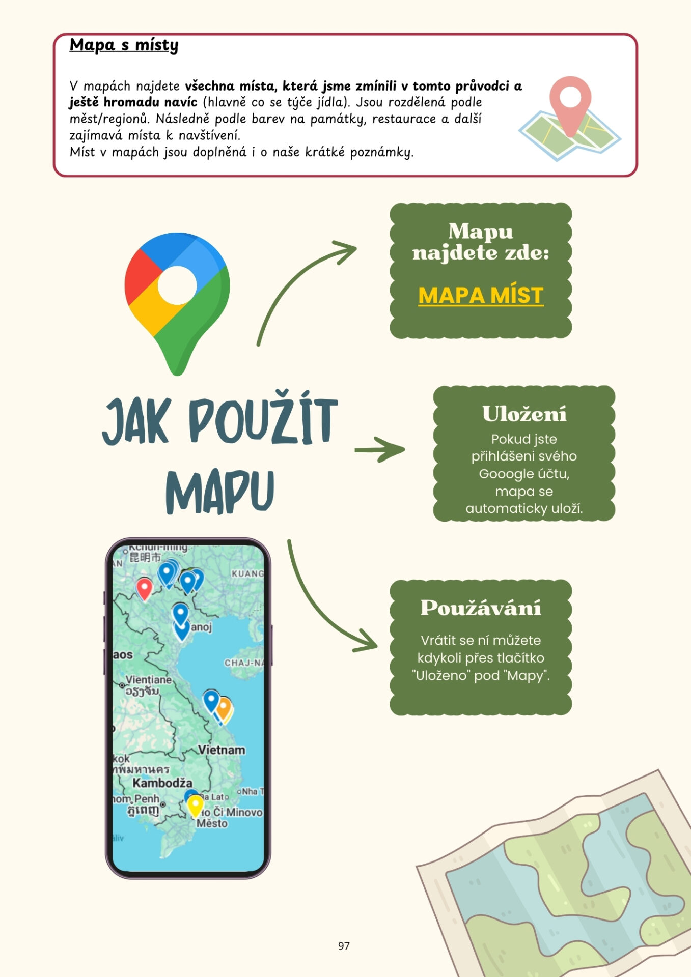 Náhled – mapa (součást průvodce)