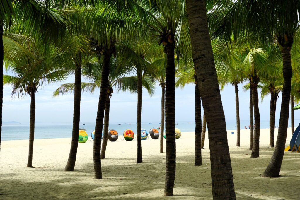 da nang pláž moře