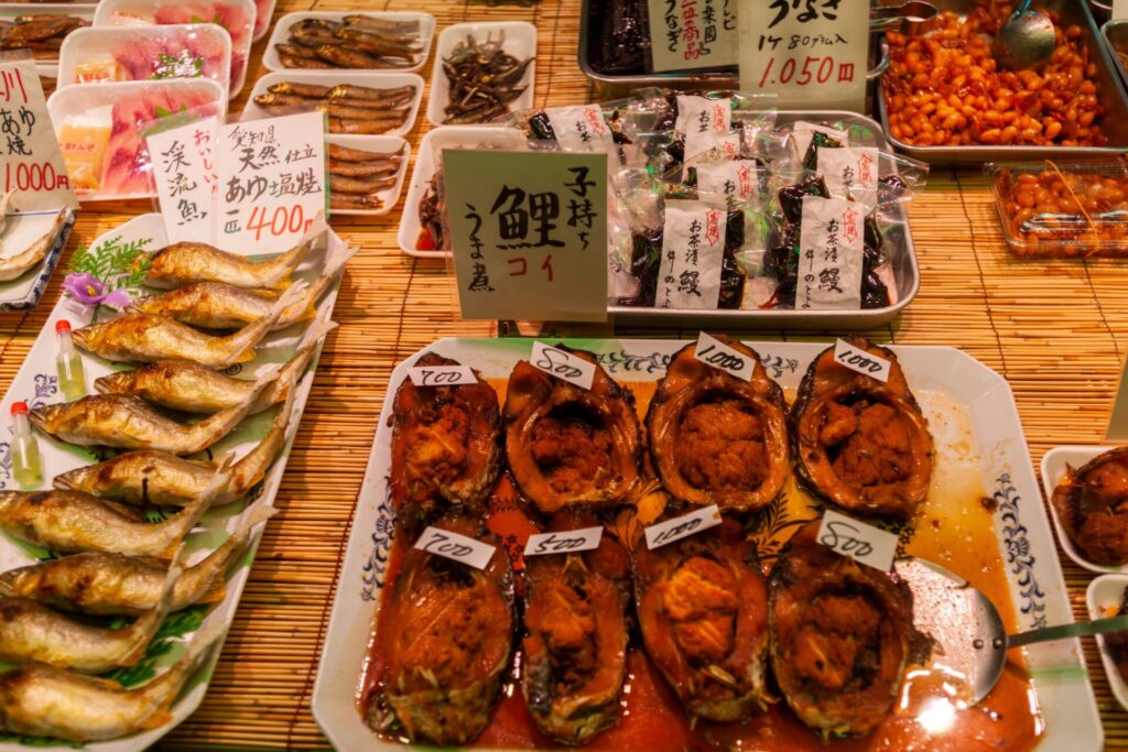 co vidět v tokiu fish tsukiji outer market rybí trh