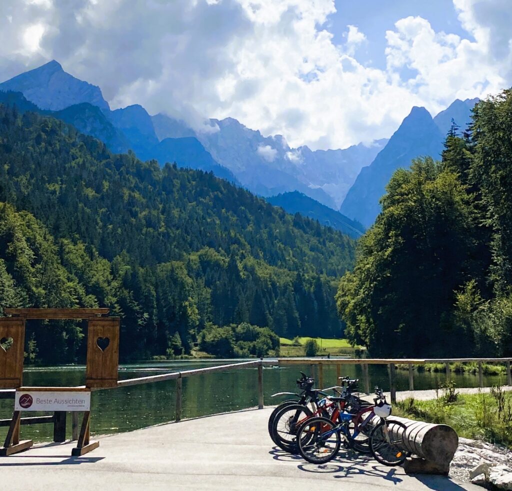 zugspitze riessersee koupání