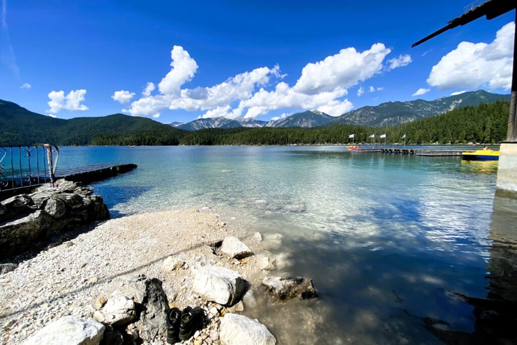 zugspitze eibsee koupání