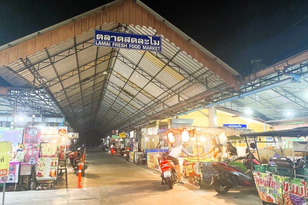 koh samui trhy jídlo levné